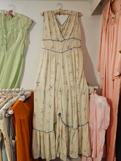 floral evening dress