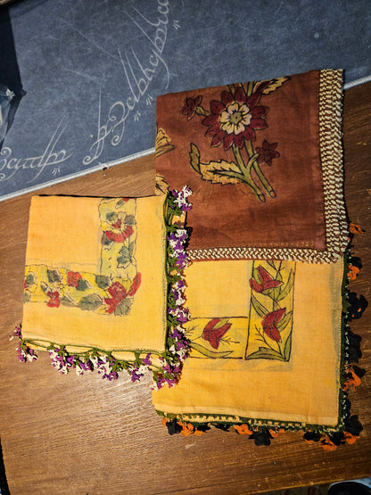 İğne Oyalı Yazma 3 Adet ioy003