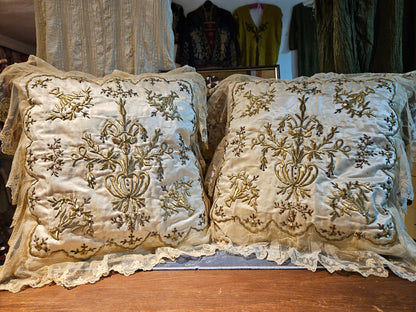 Saten Kırlent Tel Sarma