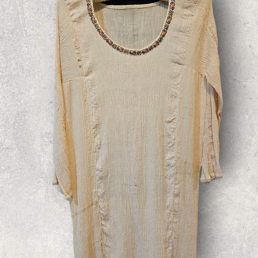 Bürümcük İpek İşlemeli Tunik