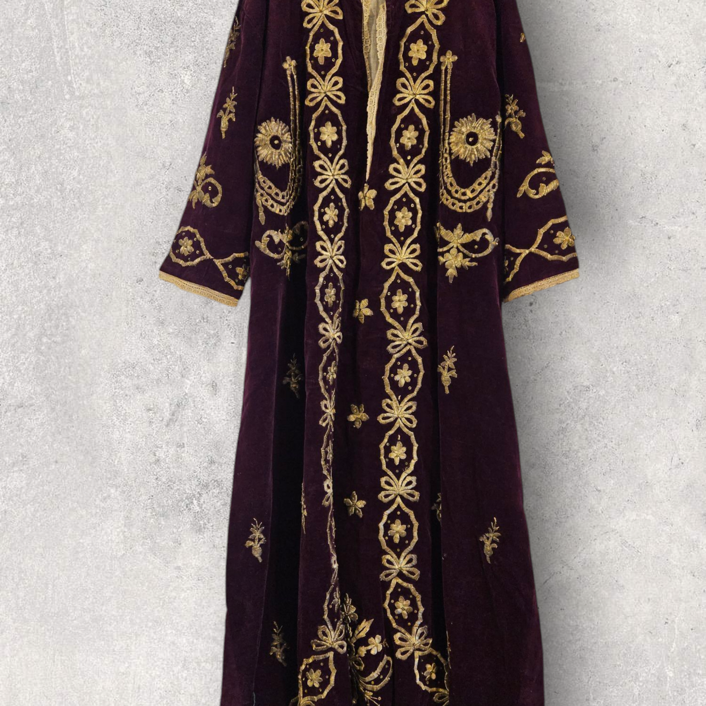 kadife bindallı kaftan