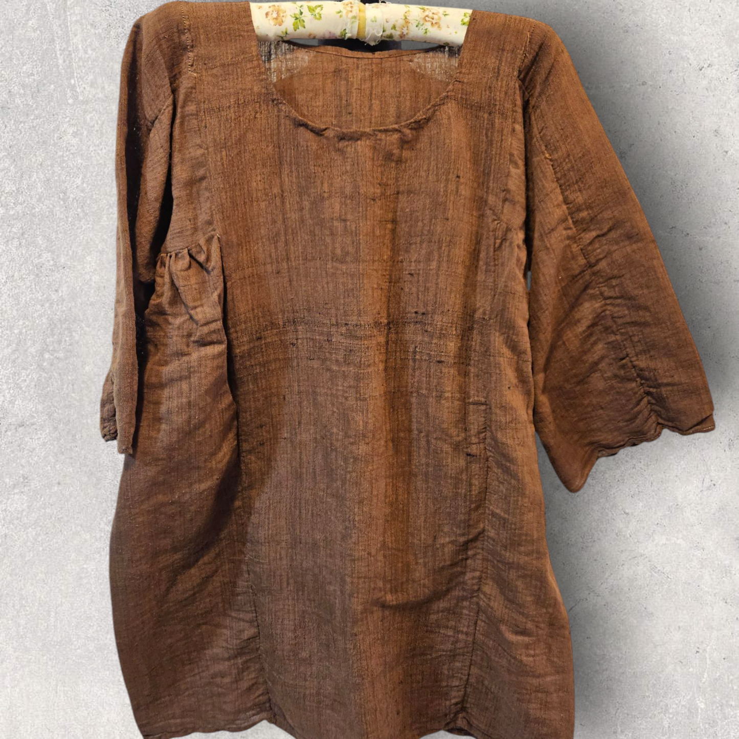 Koyu Kahve Kısa Tunik