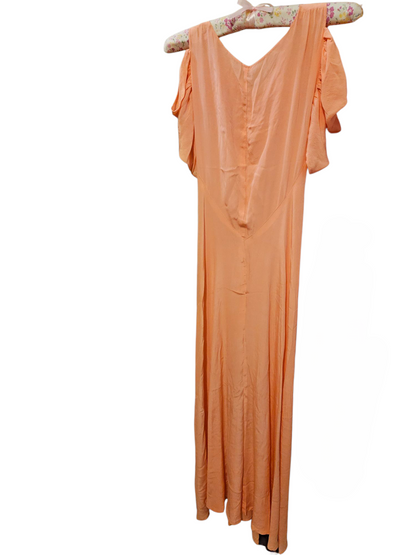 ipek krep gece elbisesi