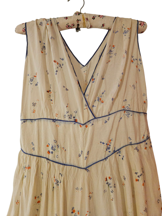 floral evening dress