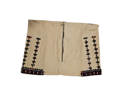 pamuk işlemeli yastık