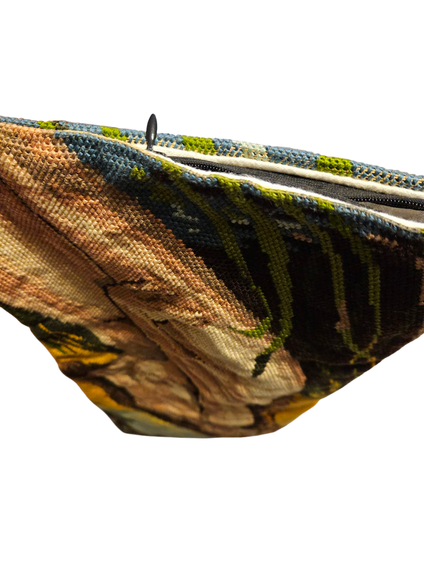 kadın goblen yastık